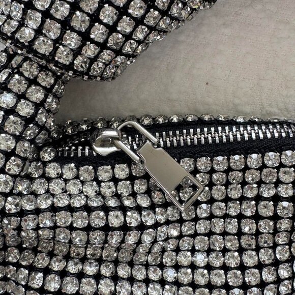 Knot Handle Rhinestone Evening Bag - Picture 2 of 4